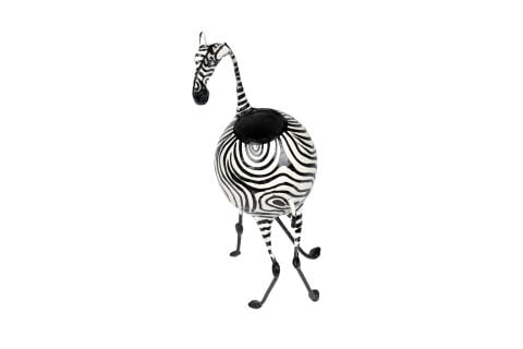 ZEBRA FİGÜRLÜ ŞAMDAN